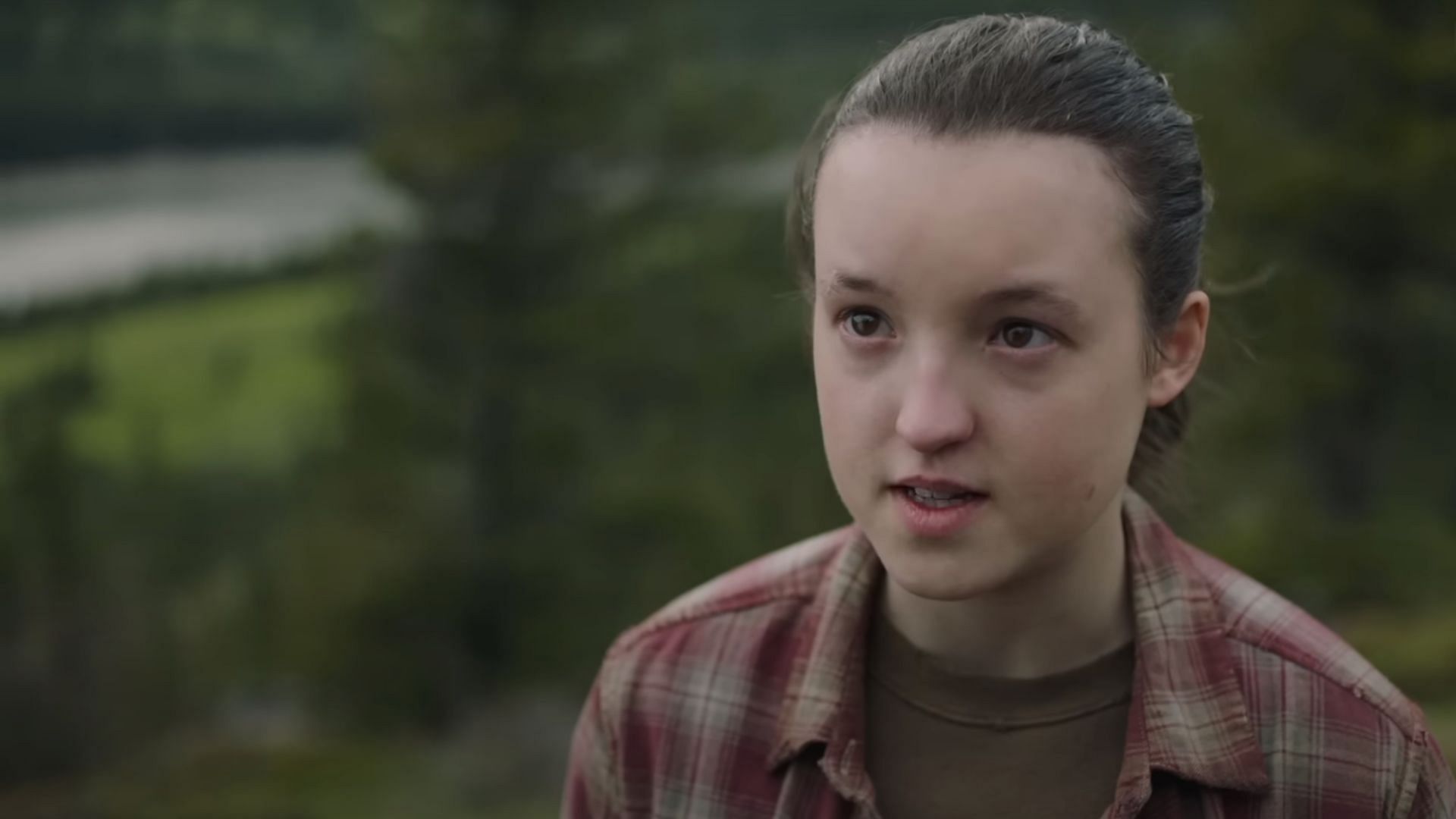 Ellie declares her intentions in The Last of Us (Image via YouTube/Max)